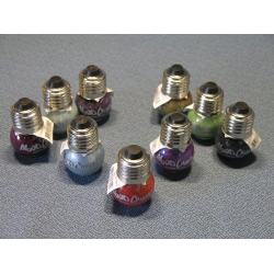 Lot of 6 Mood Changing Color Light Bulb Nail Polish